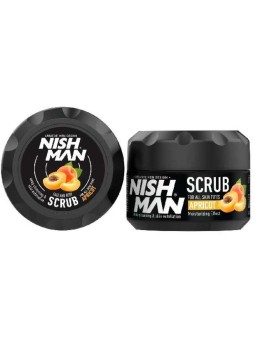 Nishman Facial Scrub Apricot - Peeling gel for mue 300ml uomo