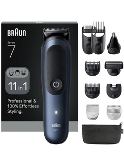 Braun Series 7 AIO7540 Blu Scuro 11in1 - Cover multifunzionale? uomo