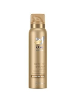 Dove Summer Revived Mousse autoabbronzante graduale da media a scura - Schiuma autoabbronzante per il corpo 150ml donna