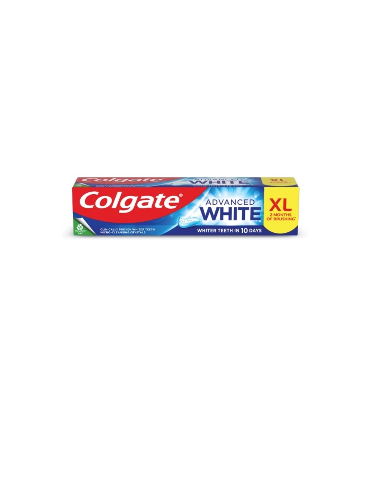 Dentifricio Colgate Advanced White XL - Dentifricio bianco 125ml donna