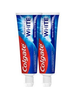 Dentifricio Colgate Advanced White Duo - Dentifricio bianco 75ml donna