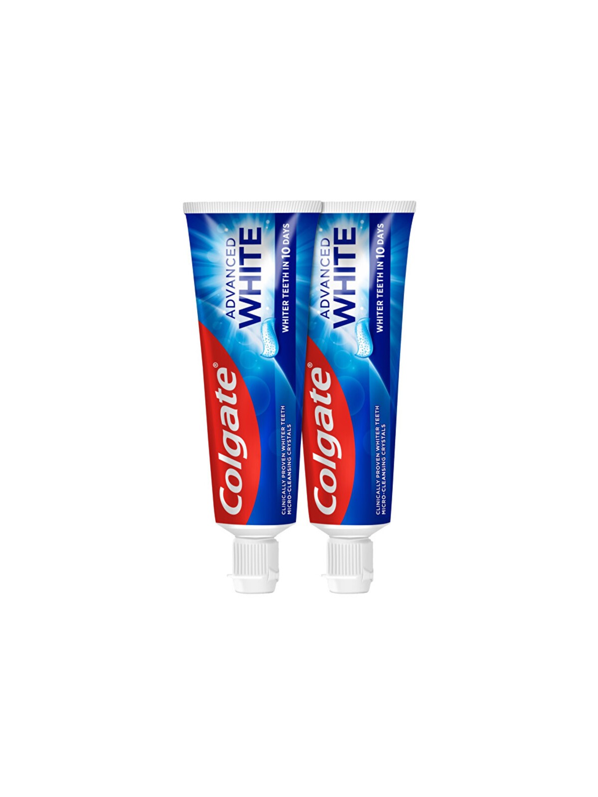 Dentifricio Colgate Advanced White Duo - Dentifricio bianco 75ml donna