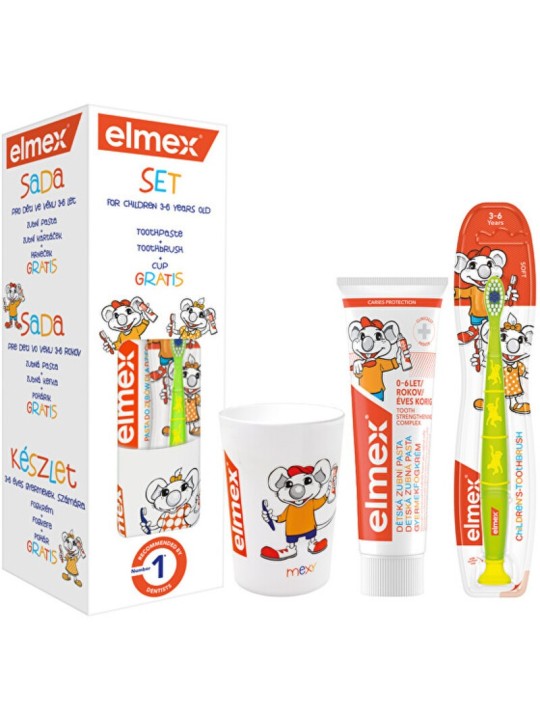 Set regalo Elmex per l'igiene dentale dei bambini Donna