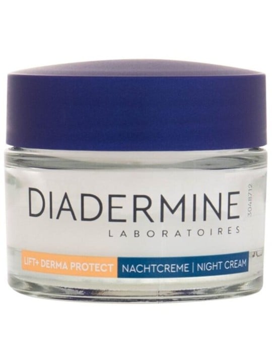 Diadermine Lift+ Derma Protect Night Cream - Crema viso per il contorno occhi 50ml donna