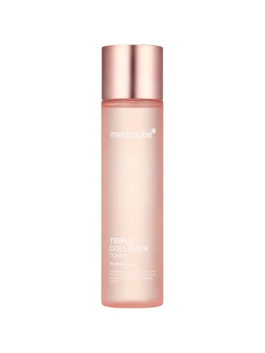 Medicube Triple Collagen 4.0 Toner - Tonico rassodante per il viso con triplo collagene 140ml donna