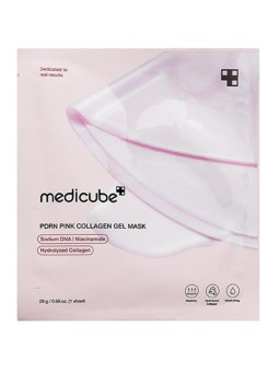 Medicube PDRN Pink Collagen Gel Mask - Maschera al collagene idrogel 28,0 g unisex