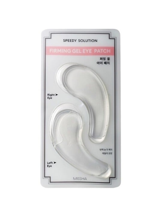 Missha Speedy Solution Firming Gel Eye Patch - Maschera rassodante per il contorno occhi donna