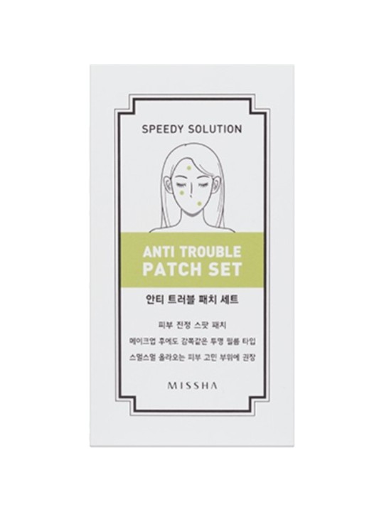 Set di patch Missha Speedy Solution Anti Trouble - Patch per pelle problematica? Donna