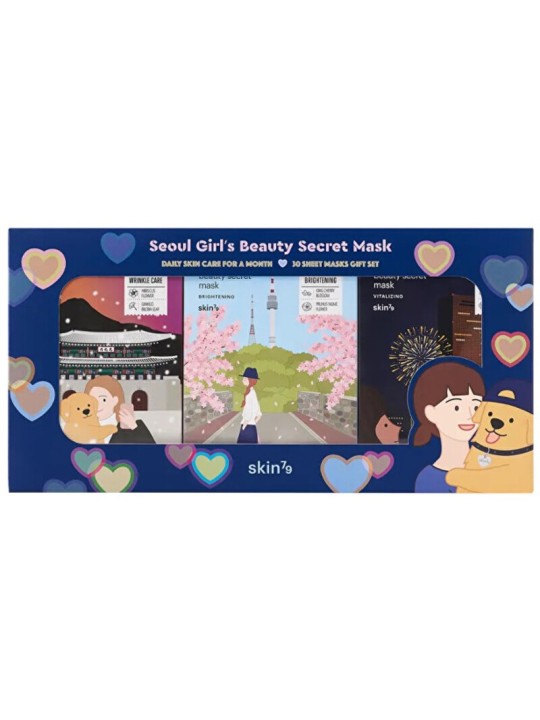 skin79 Seoul Girl`s Beauty Secret Mask Set - Set di maschere 20.0g donna
