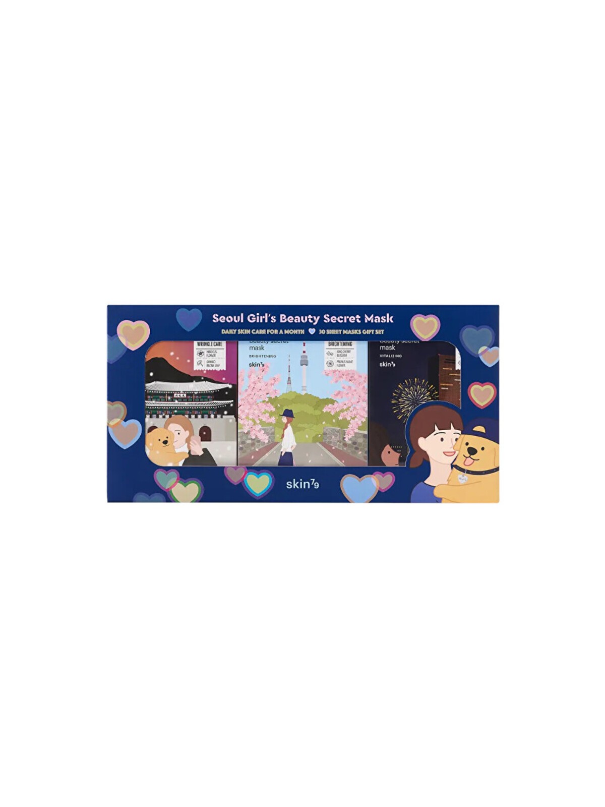 skin79 Seoul Girl`s Beauty Secret Mask Set - Set di maschere 20.0g donna