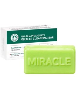 Some By Mi AHA BHA PHA 30 Days Miracle Cleansing Bar - sapone detergente viso 106.0g donna