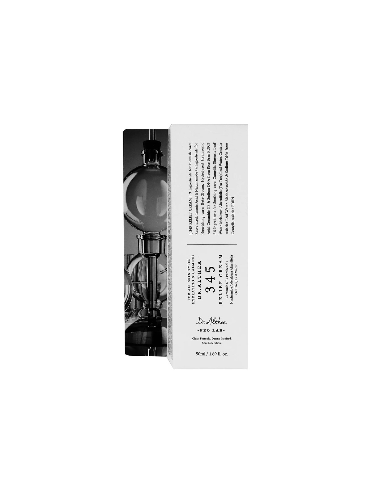 Dr.Althea 345 Relief Cream - Crema lenitiva con resveratrolo ed estratto di fico d'India 50ml donna