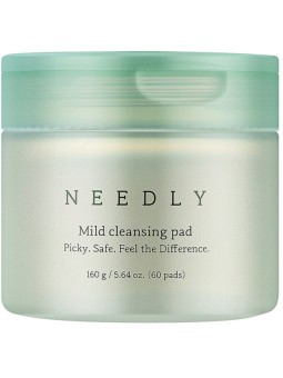 Dischetti detergenti delicati Needly (60 pezzi) - tamponi detergenti per il viso donna