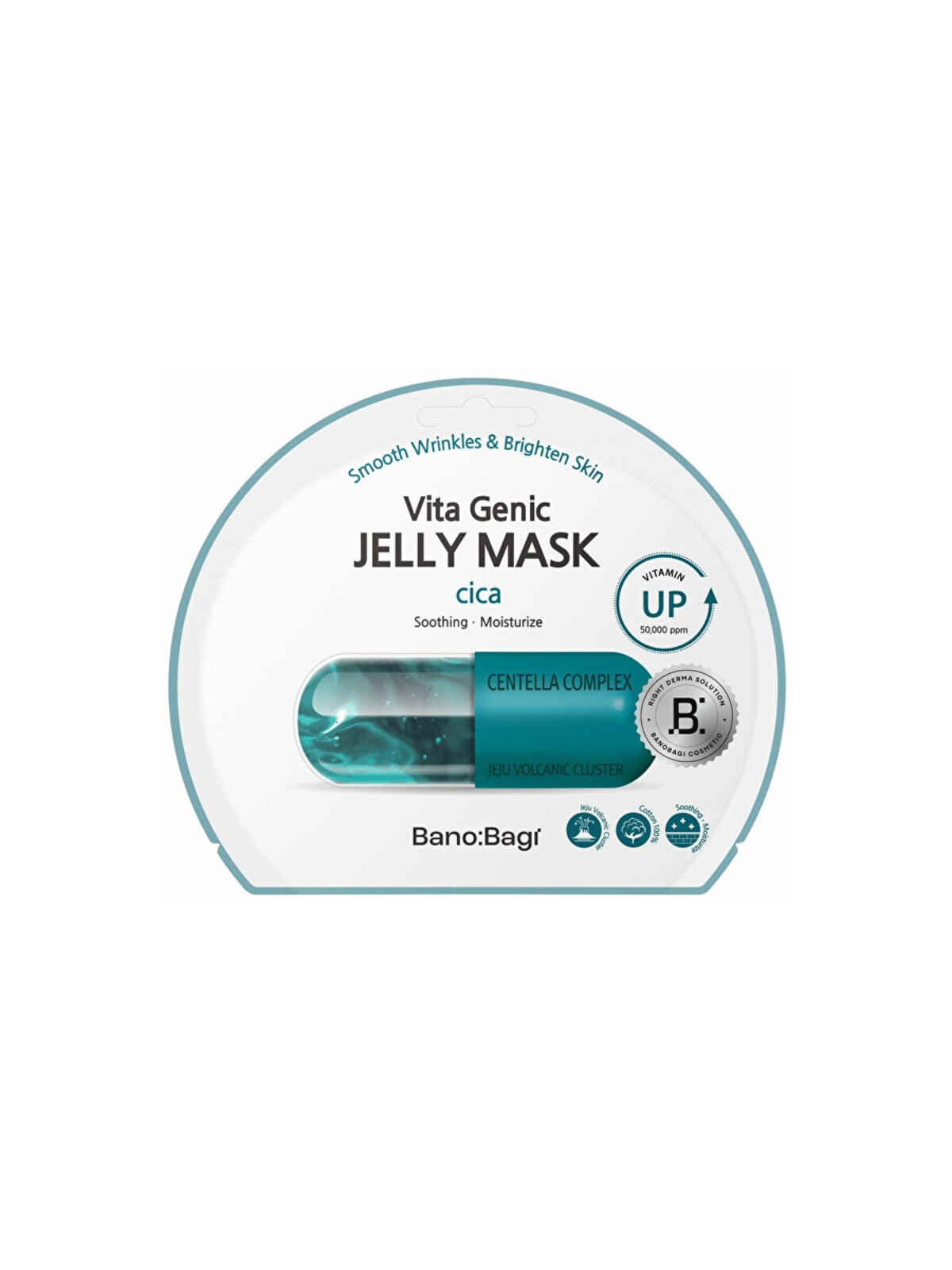 BANOBAGI Vita Genic Cica Mask - Maschera viso lenitiva 30.0g donna