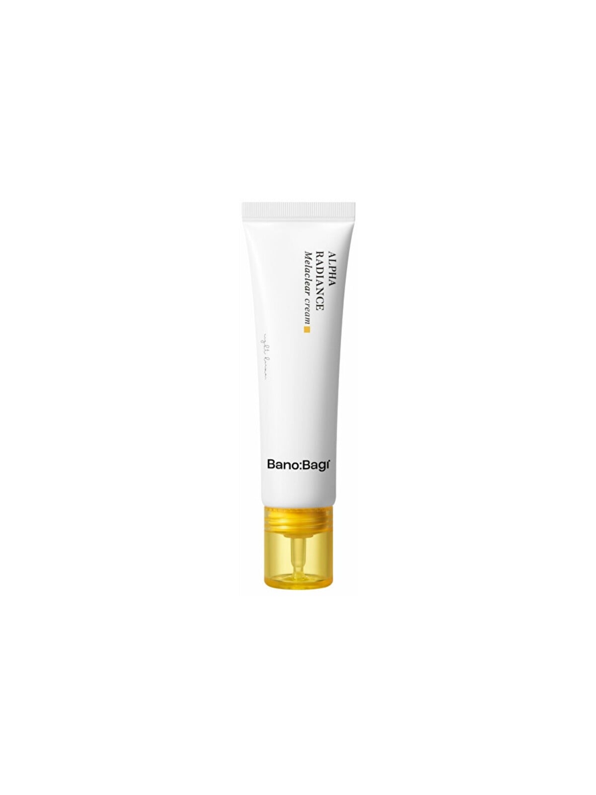 BANOBAGI Alpha Radiance Melaclear Cream - Crema viso illuminante contro le macchie pigmentarie 50ml donna