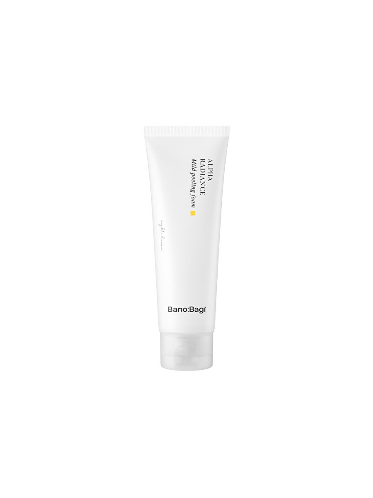 BANOBAGI Alpha Radiance Mild Peeling Foam - schiuma detergente viso per pelli sensibili e a tendenza acneica 120ml donna