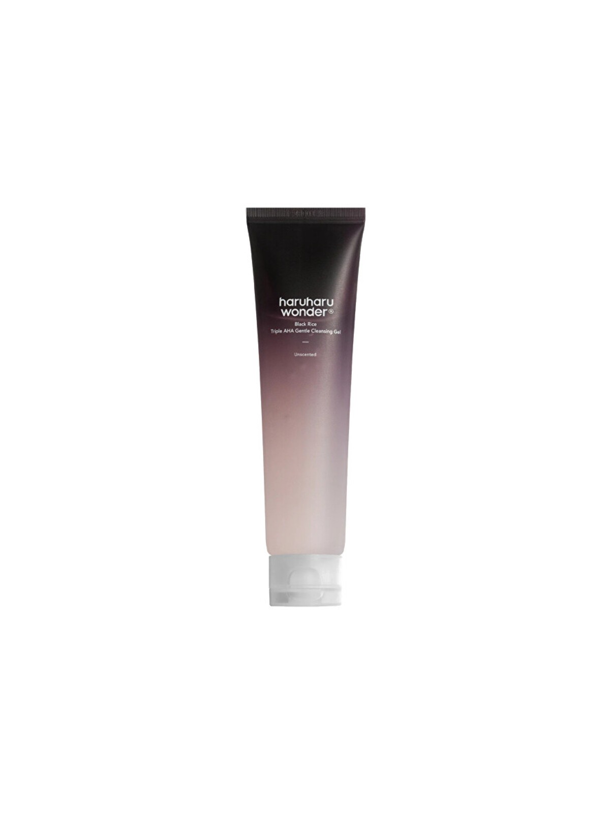 Haruharu Wonder Black Rice Triple AHA Gentle Cleansing Gel - Gel detergente esfoliante delicato 100ml donna