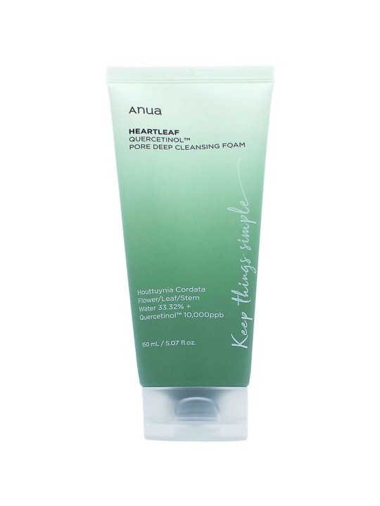 Anua Heartleaf Quercetinol Pore Deep Cleansing Foam 150ml unisex