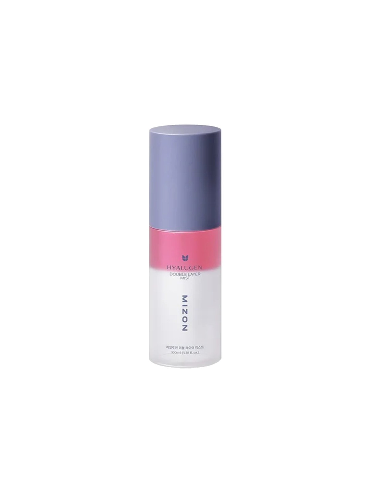 Mizon Hyalugen Double Layer Mist - Spray viso oleoso 2 in 1 donna