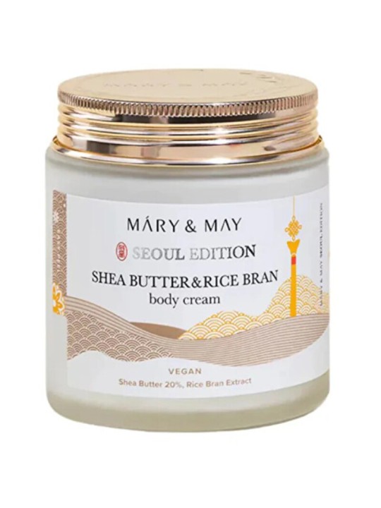 MARY & MAY Crema Corpo al Burro di Karité e Crusca di Riso - Crema Corpo 250ml donna