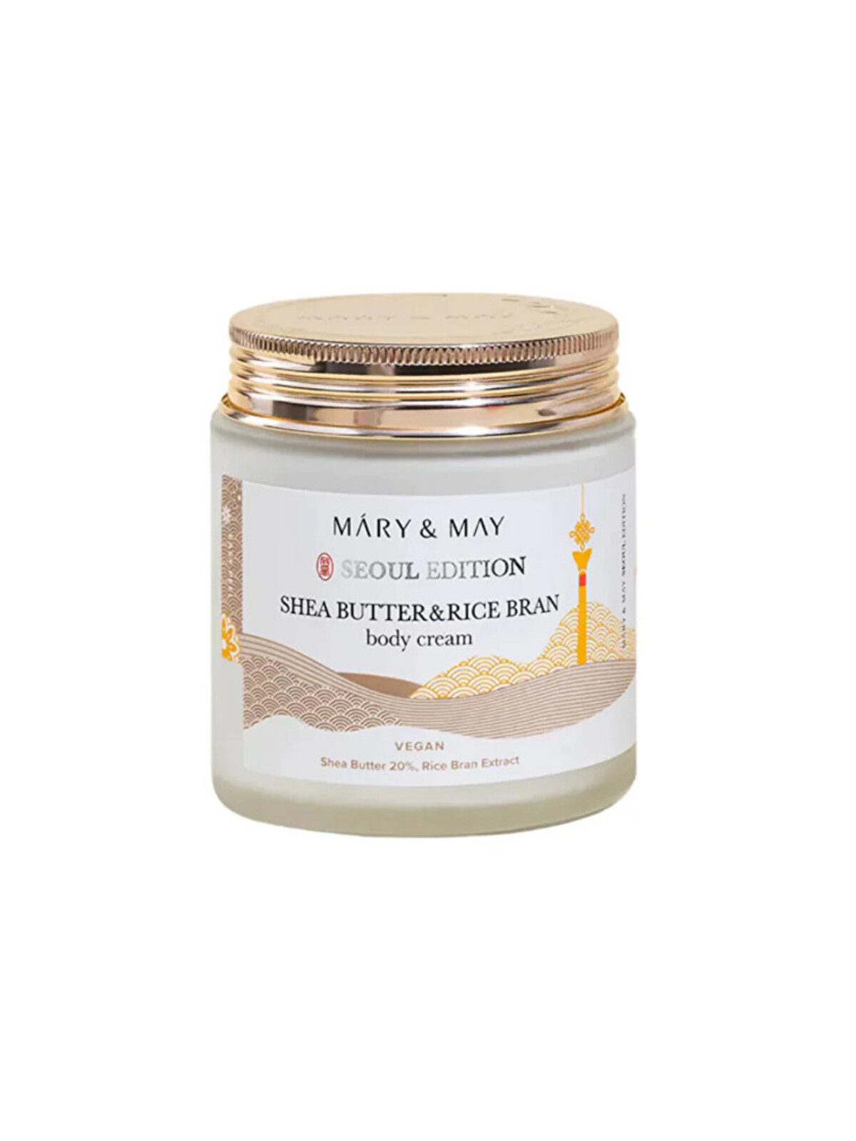 MARY & MAY Crema Corpo al Burro di Karité e Crusca di Riso - Crema Corpo 250ml donna