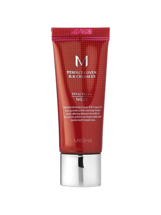 Missha M Perfect Cover BB Cream EX SPF 42 PA+++ - BB cream 20ml donna No.13 Bright Beige