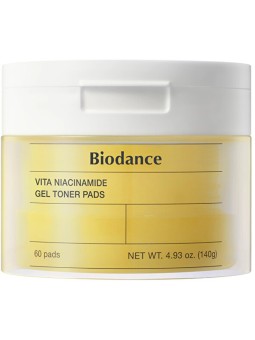 Biodance Vita Niacinamide Gel Toner Pads - Dischetti tonificanti (60 pezzi) donna