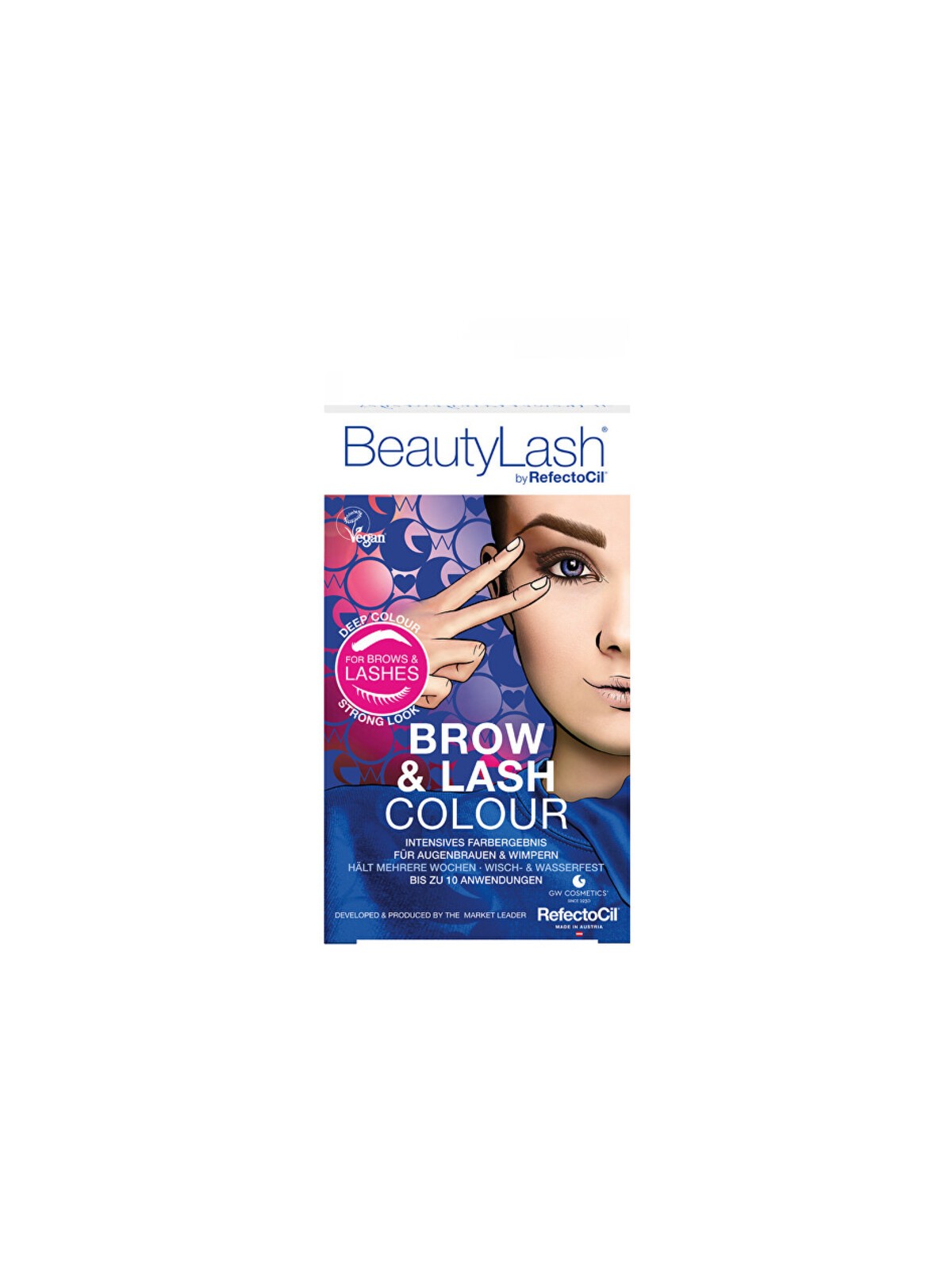 Refectocil Colorante per Sopracciglia e Ciglia - Set Colorante per Sopracciglia e Ciglia 7ml Donna Nero