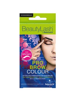 Refectocil Pro Brow Color - Set per colorare le sopracciglia obo? 7ml Donna Nero-Marrone