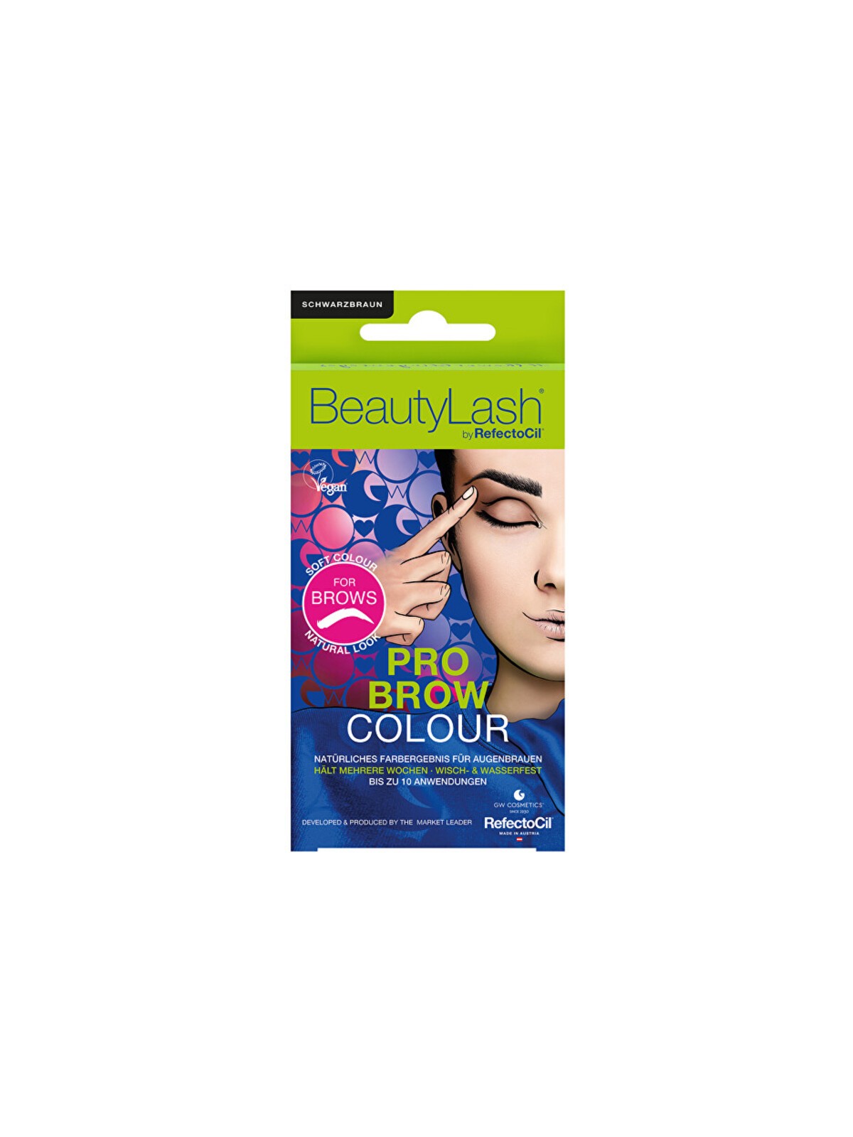 Refectocil Pro Brow Color - Set per colorare le sopracciglia obo? 7ml donna Marrone Chiaro