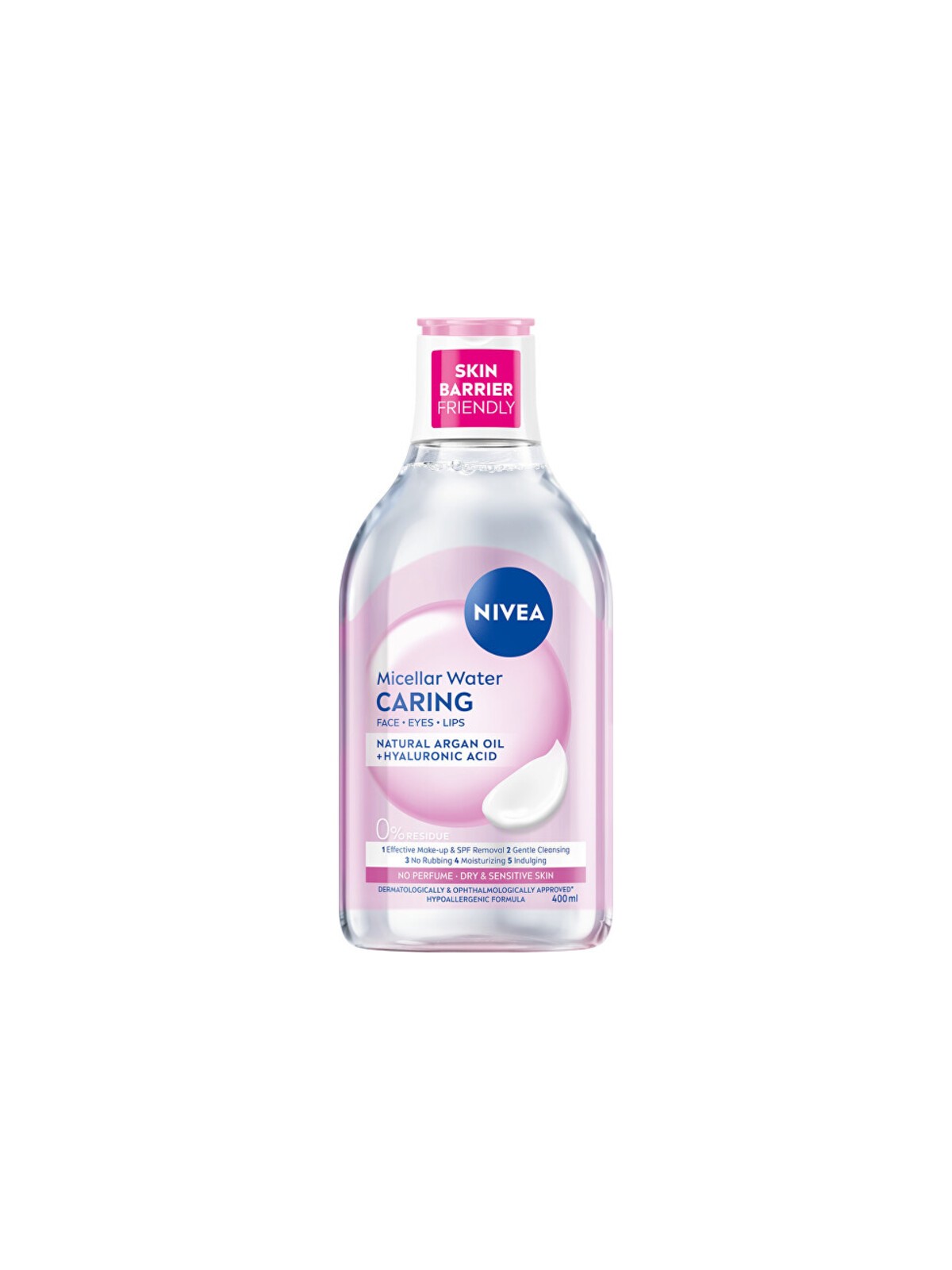 Acqua micellare Nivea Caring - Acqua micellare per pelli secche? 400ml donna