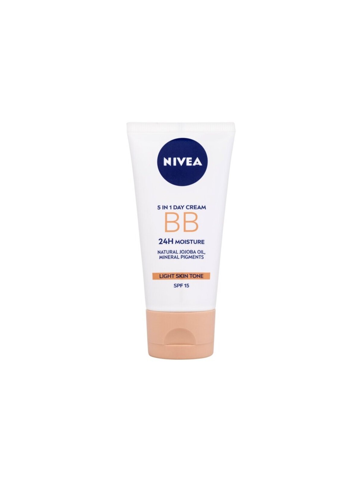 Nivea BB Cream SPF 10 Crema Idratante 5 in 1 - Crema Idratante Bellezza 5 in 1 50ml donna Pelle Chiara
