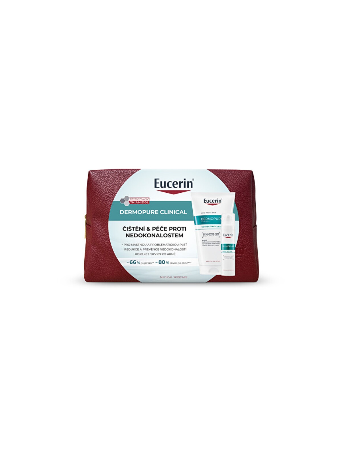 Set clinico Eucerin DermoPure - Set regalo per la cura del viso da donna