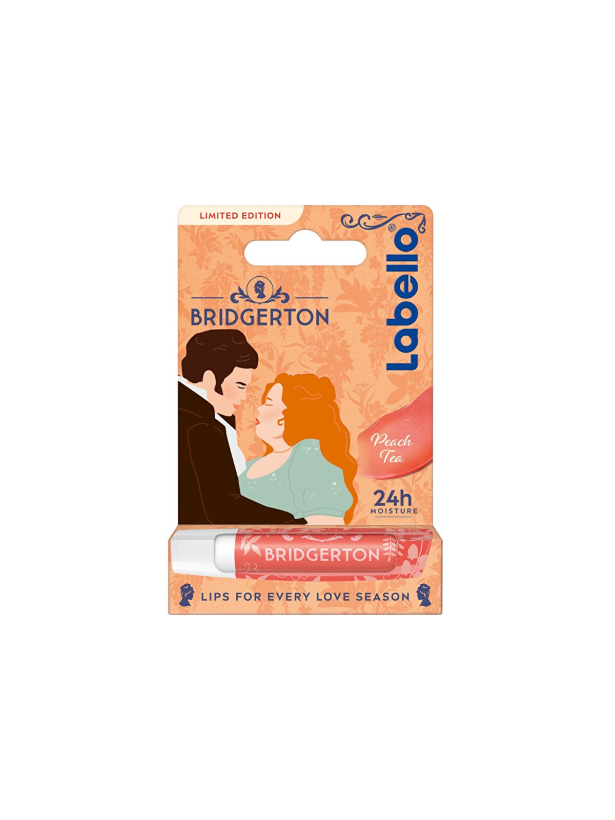 Balsamo labbra Labello Bridgerton Peach Tea - Balsamo labbra 4,8 g donna