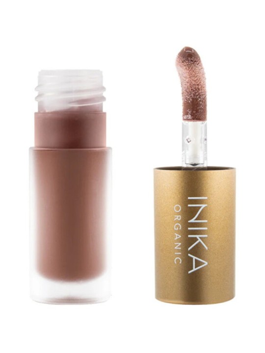 Inika Organic Tinted Lip Oil - Olio labbra colorato con collagene e squalano 5ml Donna Cannella