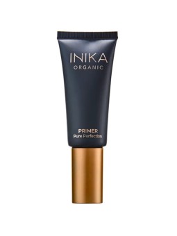 Inika Organic Pure Perfection Primer - Primer levigante per il trucco con acido ialuronico 30ml donna