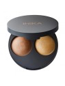 Inika Organic Baked Contour Duo - Duo di contouring biologico cotto al forno 5 g Donna Teak