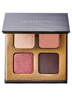 Inika Organic Eyeshadow Quad - Palette eyech stn? 8 g Donna Flowers