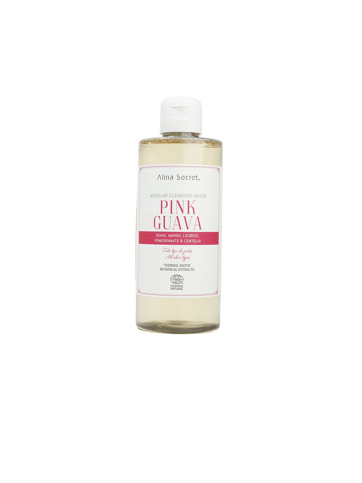 Alma Secret Acqua micellare al gusto di guava rosa 400ml unisex