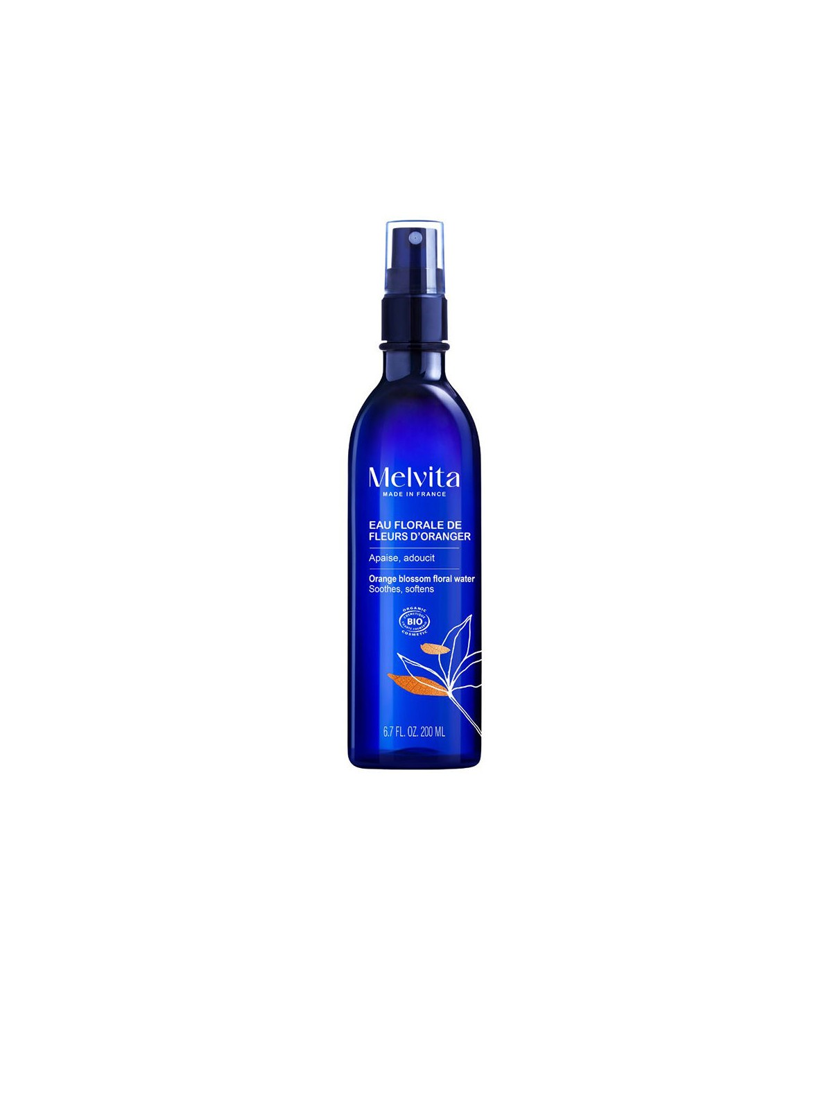 Melvita ACQUE FLOREALI Acqua floreale all'arancia - flacone spray da 200ml donna