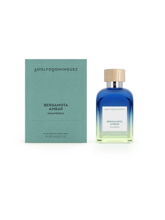 Adolfo Dominguez AGUA FRESCA BERGAMOTTO AMBRA eau de toilette spray 200ml uomo