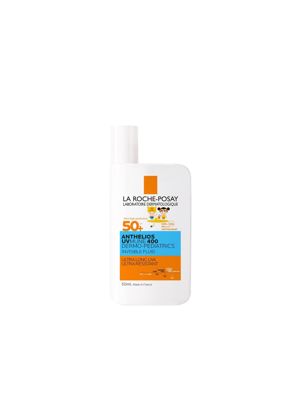 La Roche Posay ANTHELIOS UV-MUNE 400 DERMOPEDIATRICS fluido idratante SPF50+ 50ml unisex