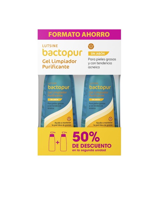 Lutsine E45 BACTOPUR gel detergente purificante, confezione da 2 x 200ml 2 x 200 ml unisex