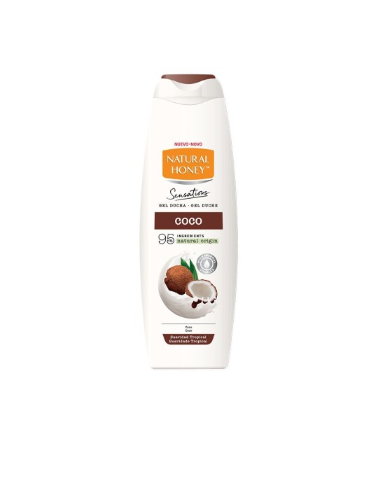 Natural Honey Bagnoschiuma COCO ADDICTION 600ml unisex