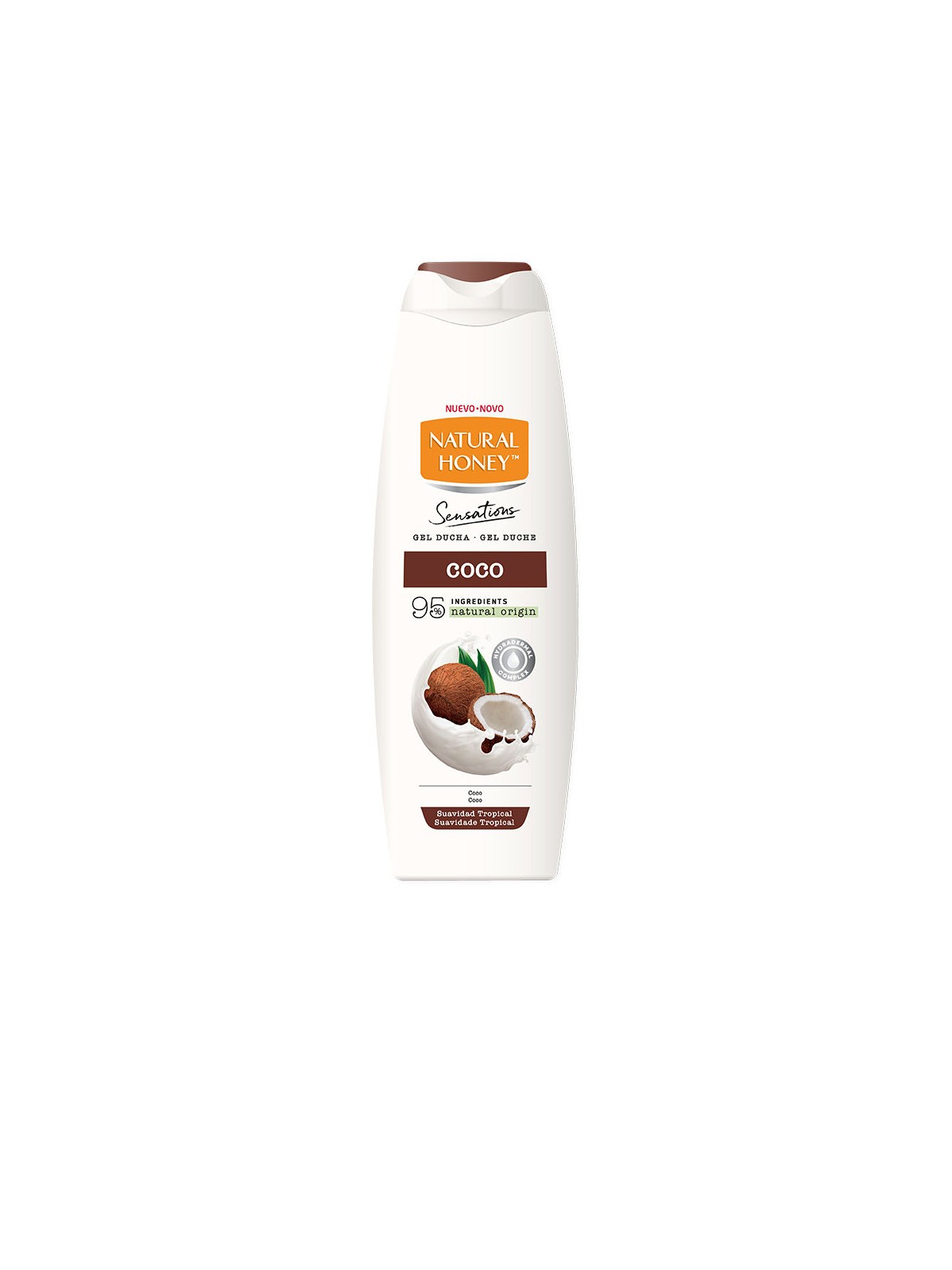 Natural Honey Bagnoschiuma COCO ADDICTION 600ml unisex