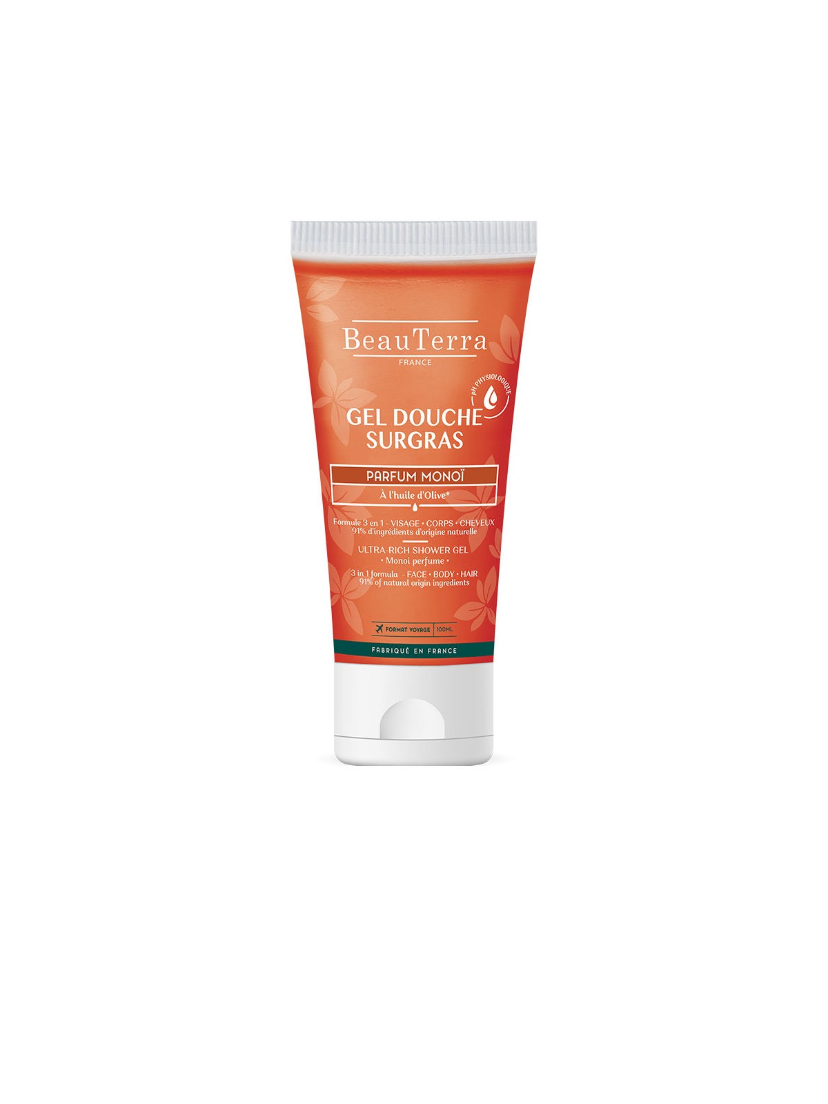 Beauterra Bagnoschiuma MONOI 100ml unisex