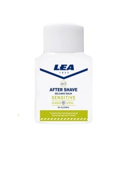 Lea Balsamo dopobarba per pelli sensibili, 0% alcol, 125ml uomo
