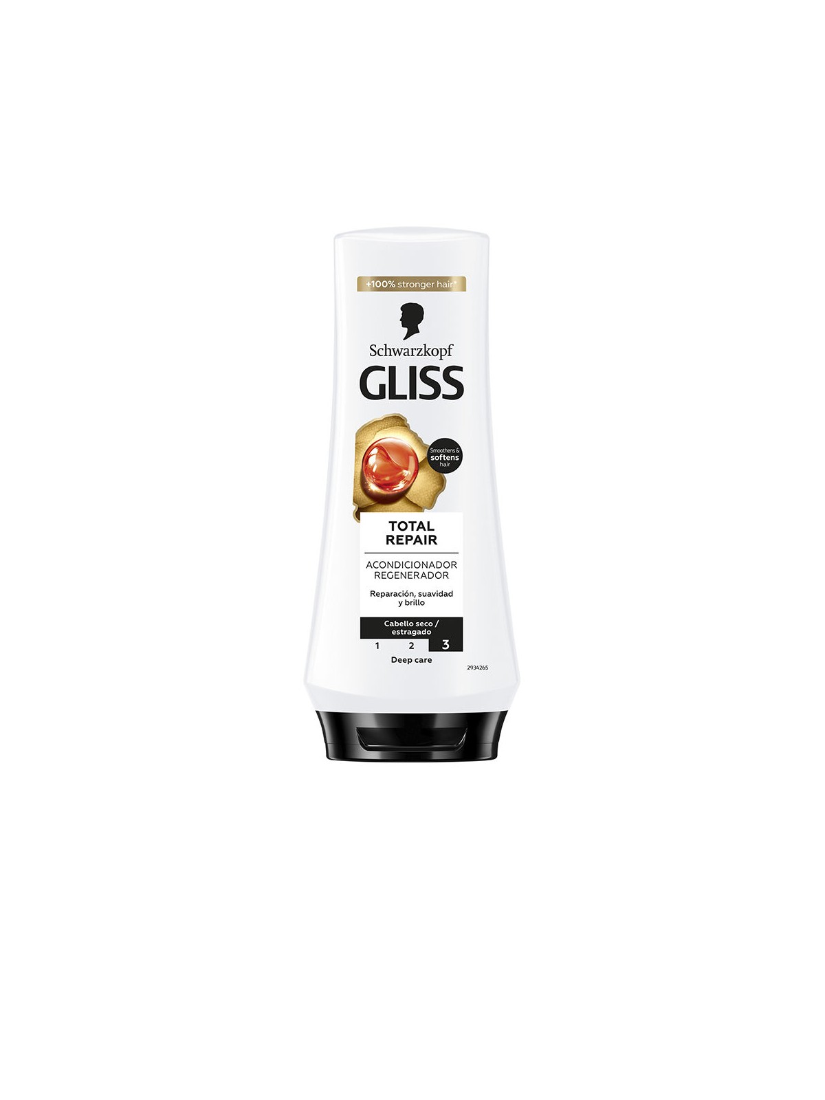Schwarzkopf Mass Market Balsamo GLISS TOTAL REPAIR 200ml unisex