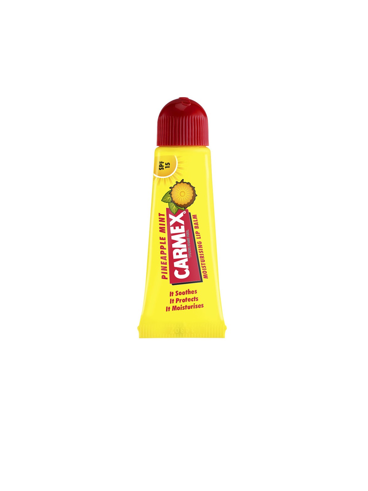 Carmex Balsamo idratante all'ananas in tubetto SPF15 10gr unisex