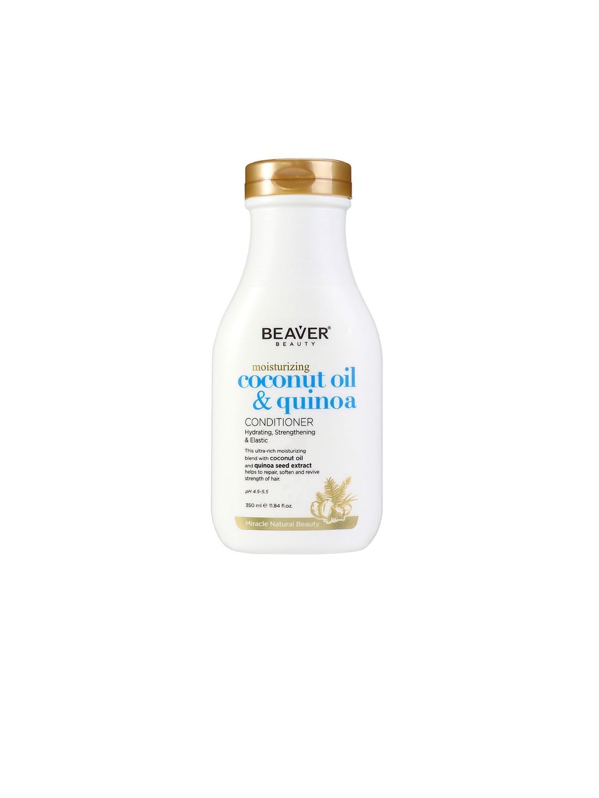 Beaver Balsamo idratante all'olio di cocco e quinoa 350ml unisex